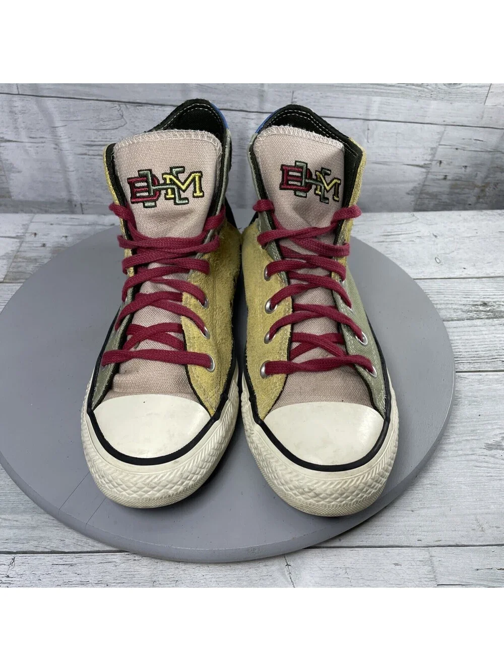 Converse Chuck Taylor BHM Women Shoes Size 8 Black History Month Lives Matter